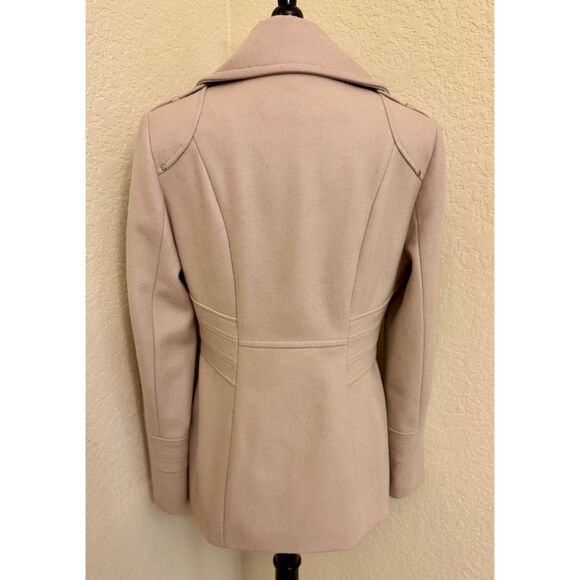Kenneth Cole Double Breasted Wool Blend Pea Coat - Sz 10 - Picture 5 of 16